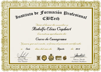 Certificado - Eneagrama