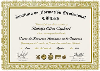 Certificado - Recursos Humanos en la Empresa