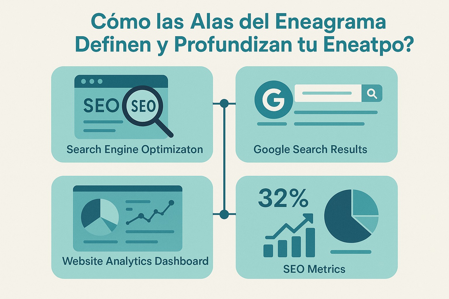 Infografía: conceptos clave de ¿Cómo las Alas del Eneagrama Definen y Profundizan tu Eneatipo?