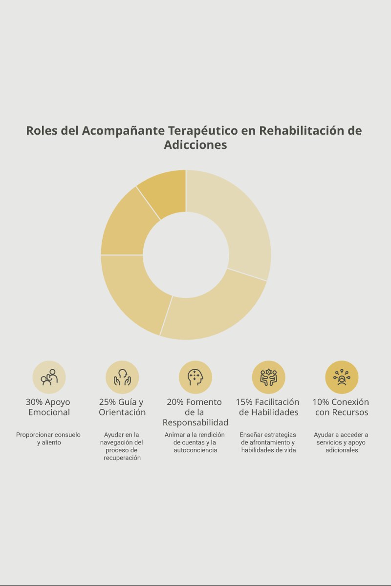 Infografía: síntesis visual de acompañante terapéutico adicciones