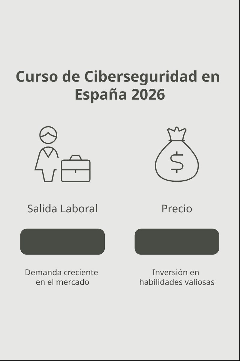 Ruta para estudiar y trabajar en ciberseguridad en España