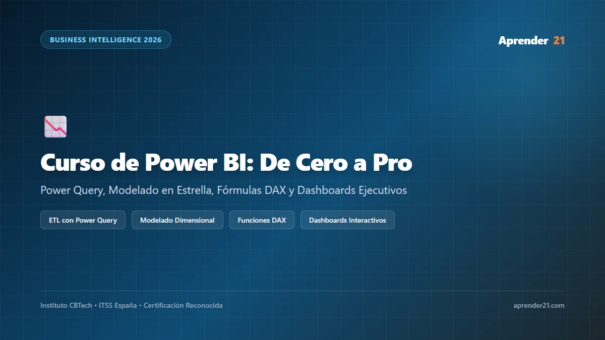 Curso De Power Bi: Guía Completa 2026 Para Empezar Desde Cero