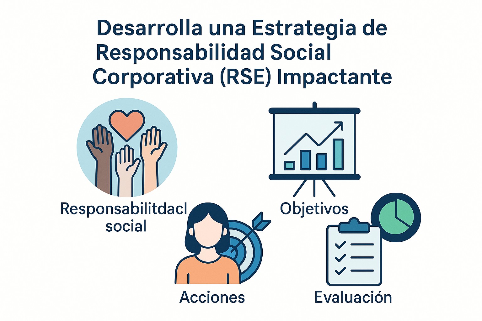 Equipo multidisciplinar analizando datos de sostenibilidad en una sala de reuniones, proyectando gráficos de impacto ambiental y social.