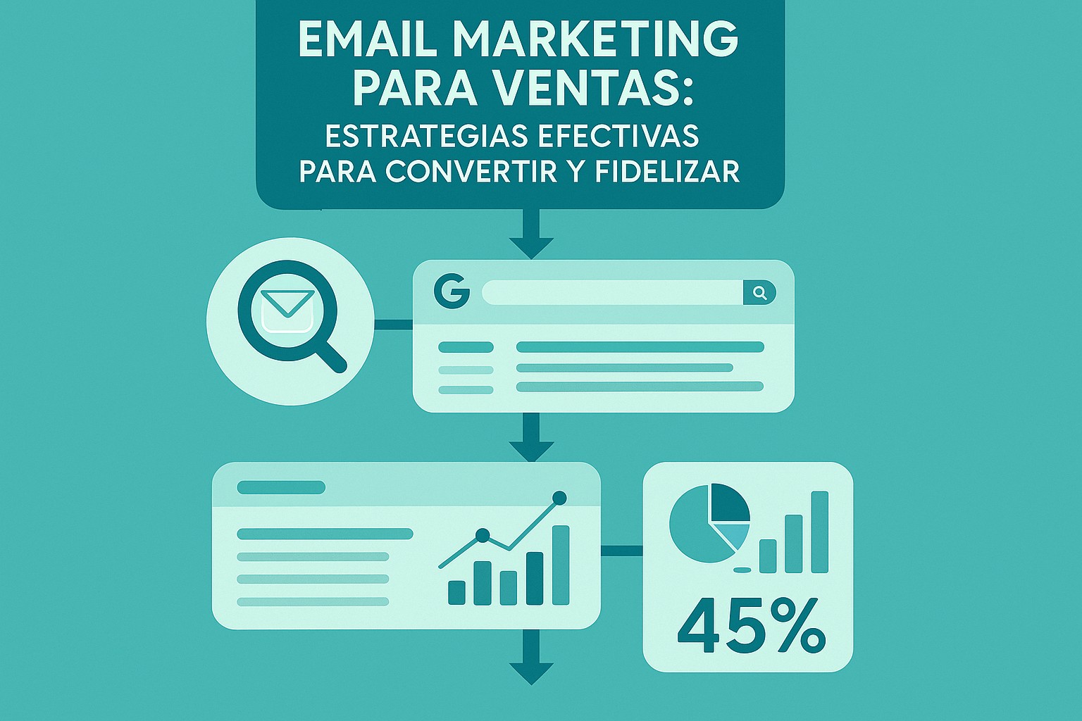 Infografía: conceptos clave de Email Marketing para Ventas: Estrategias Efectivas para Convertir y Fidelizar