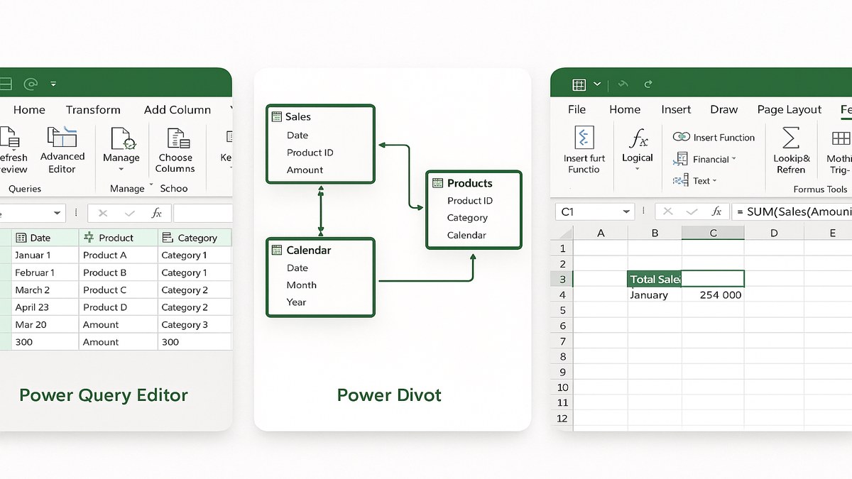 Excel Para Análisis De Datos: Guía Completa 2026 Con Power Query Y DAX