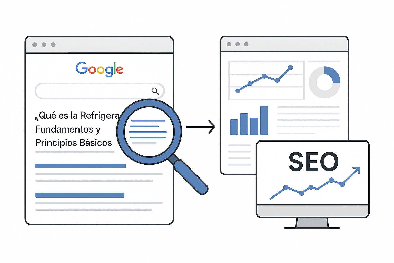 Ilustración sobre fundamentos refrigeracion