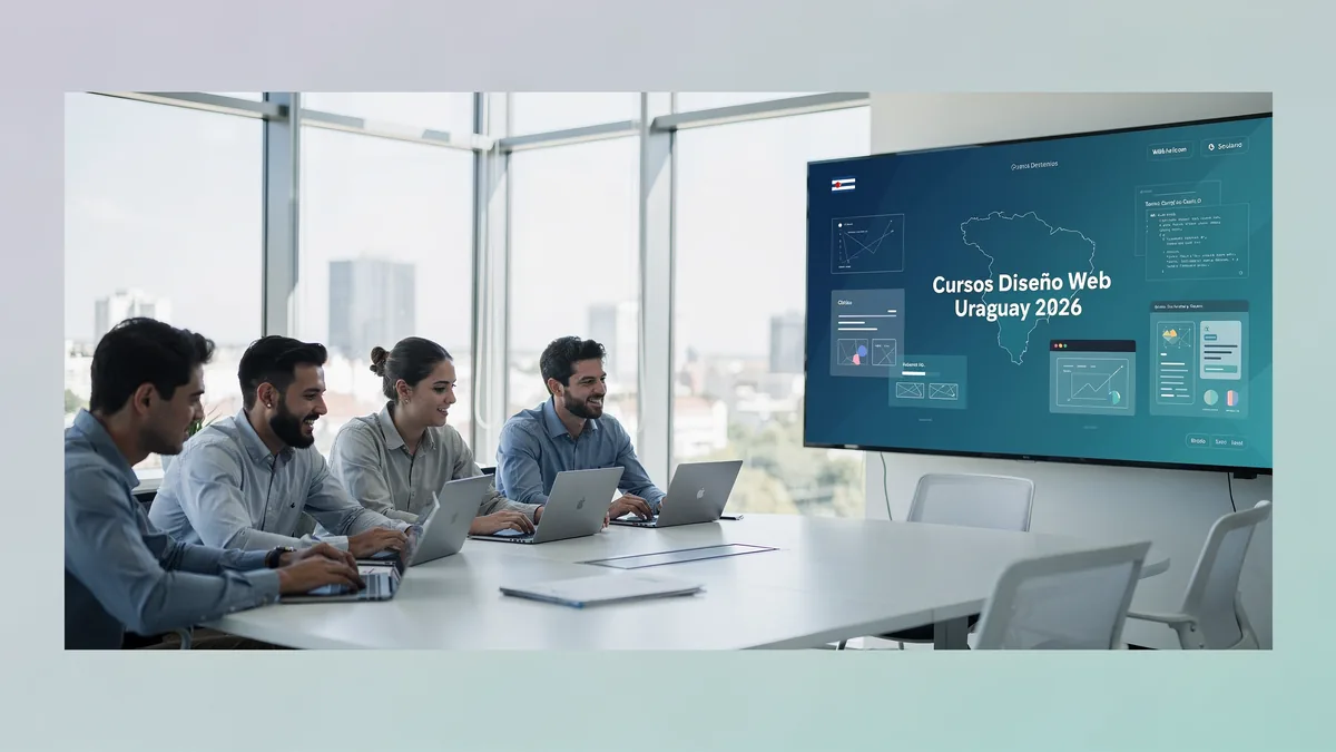 Cursos de Diseño Web en Uruguay 2026: Guía Completa + Salarios