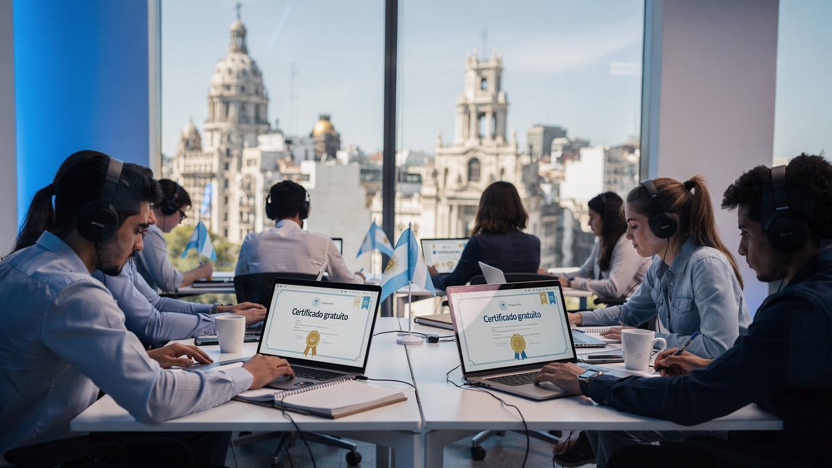 Cursos Gratis con Certificado en Argentina 2026 (+12 Opciones) | Aprender21