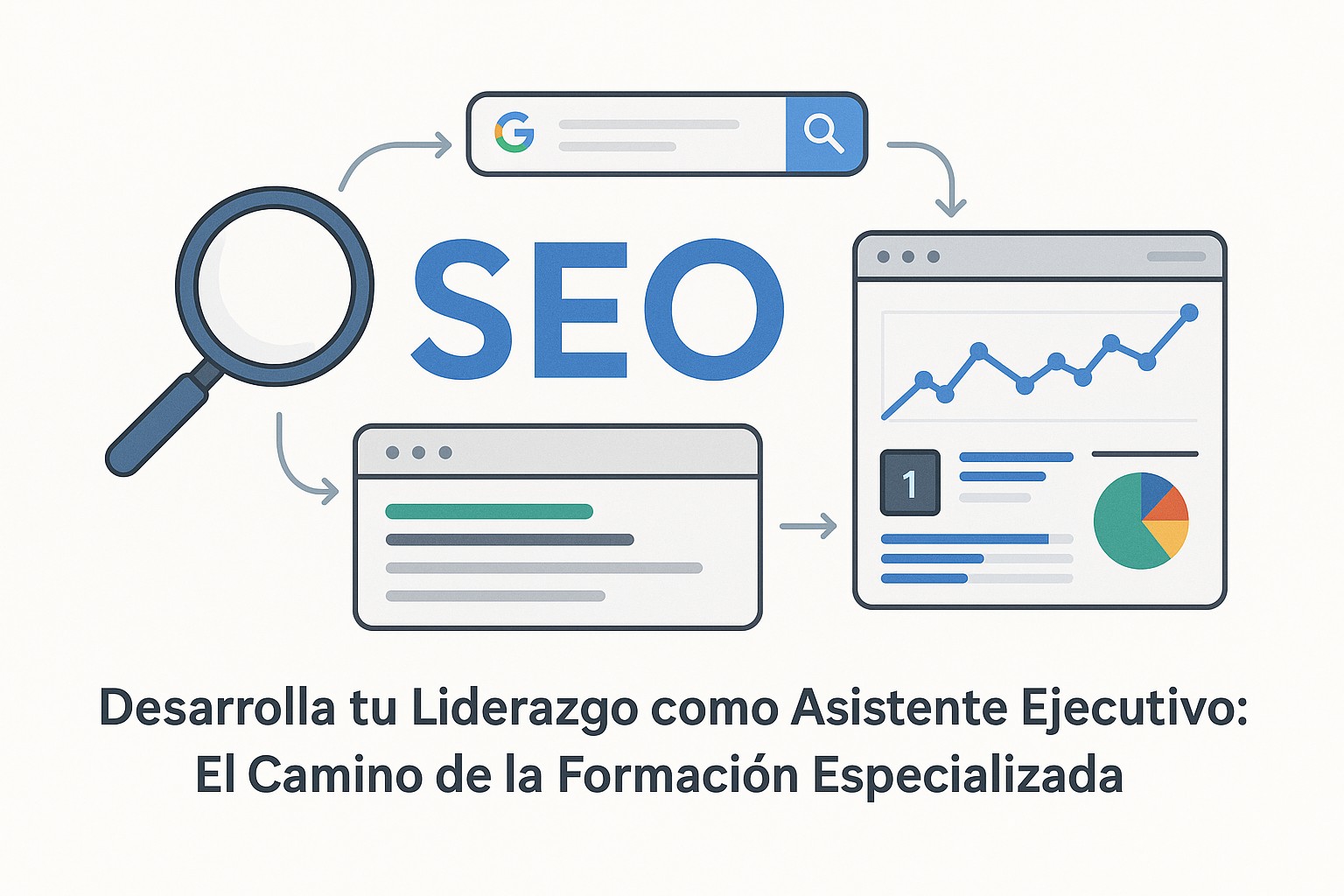 Una asistente ejecutiva gestionando un tablero de proyectos digital con su equipo, demostrando planificación y seguimiento.