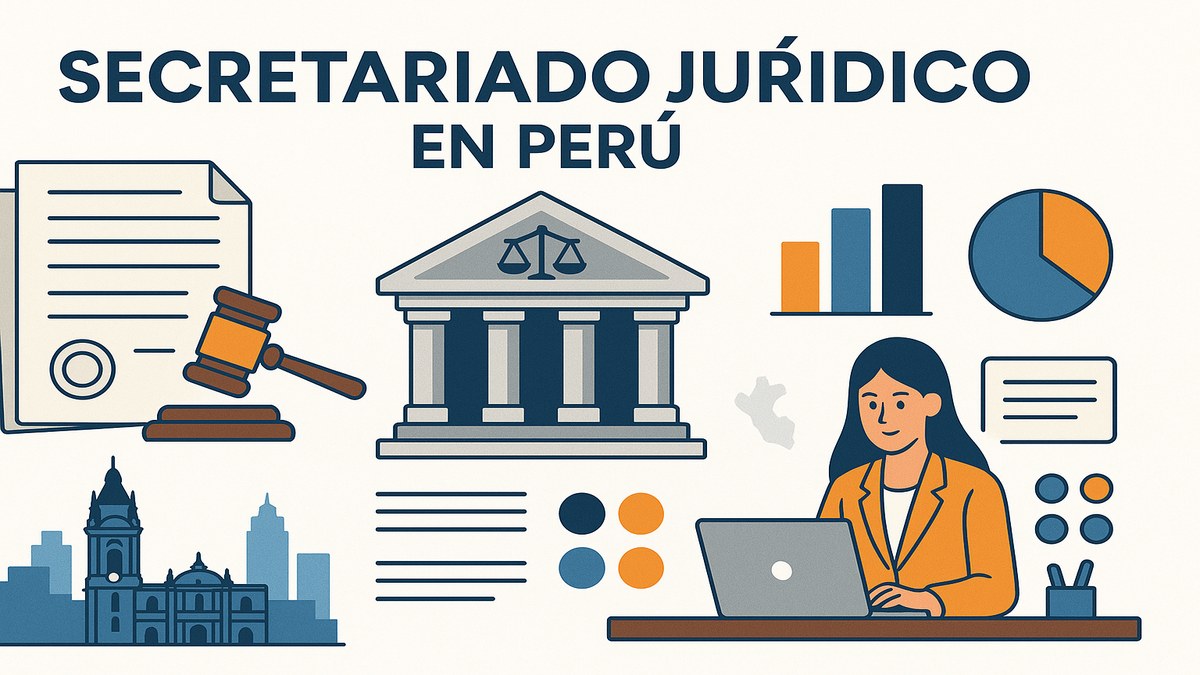 Cuatro perfiles de crecimiento y desarrollo para el secretariado jurídico peruano 2026