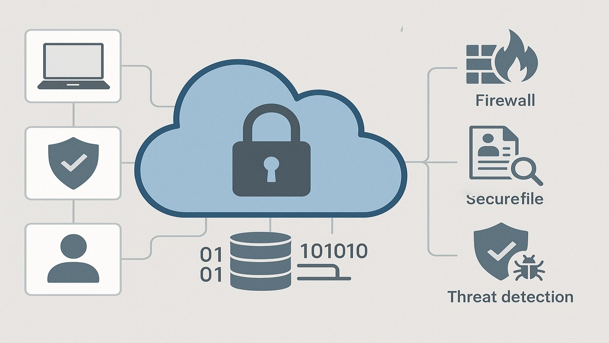 Modelo de responsabilidad compartida de seguridad cloud con capas IaaS PaaS SaaS