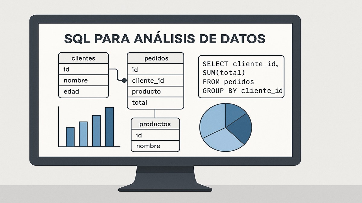 Diagrama visual de tipos de JOIN en SQL con ejemplos de tablas relacionadas
