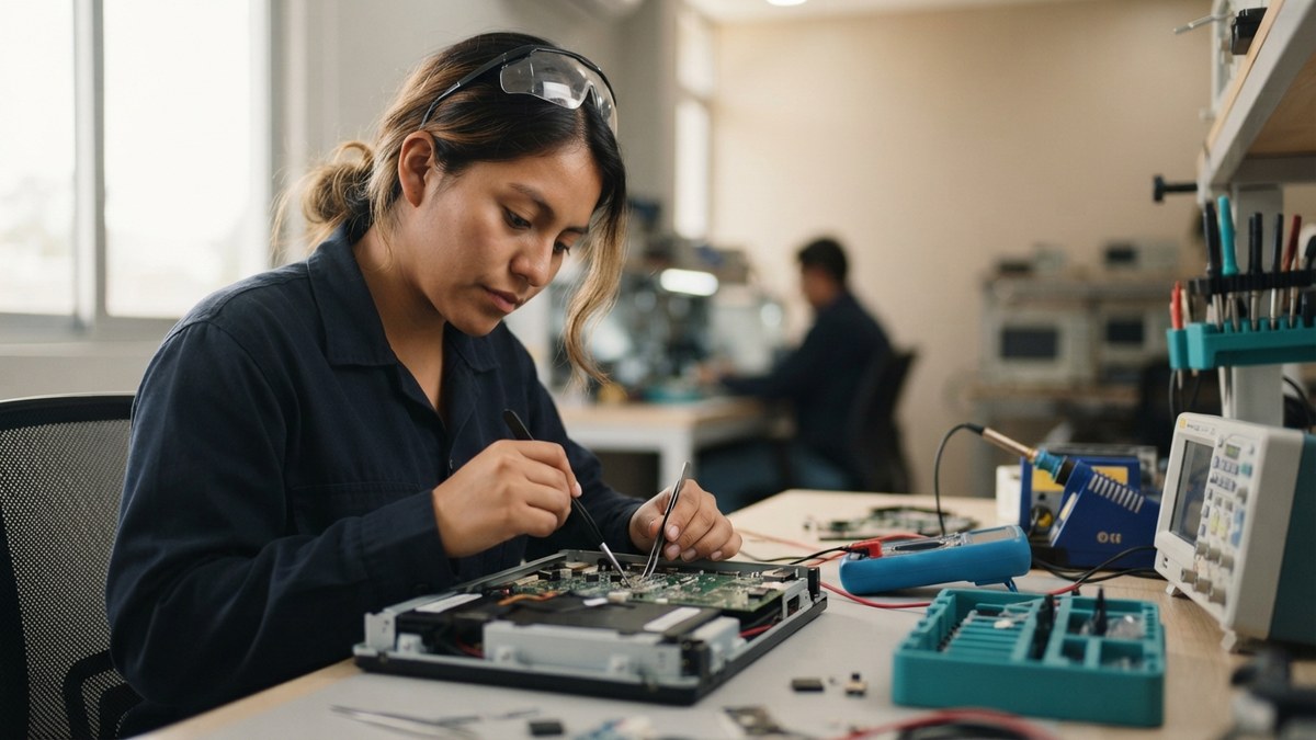 Equipo profesional trabajando con trabajos bien pagados sin titulo ecuador