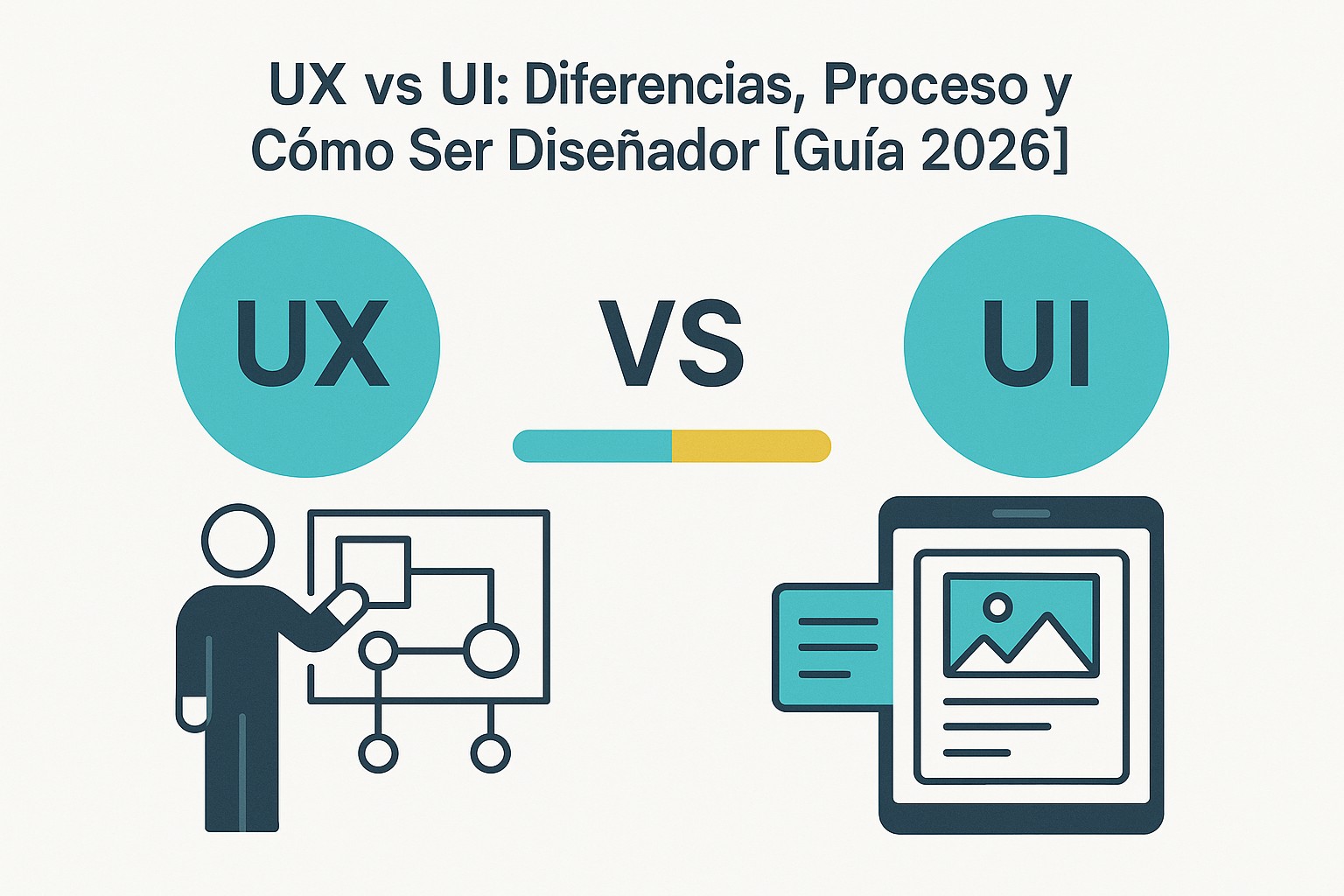 Ux Ui Diseño - UX vs UI: Diferencias, Proceso y Cómo Ser Dis